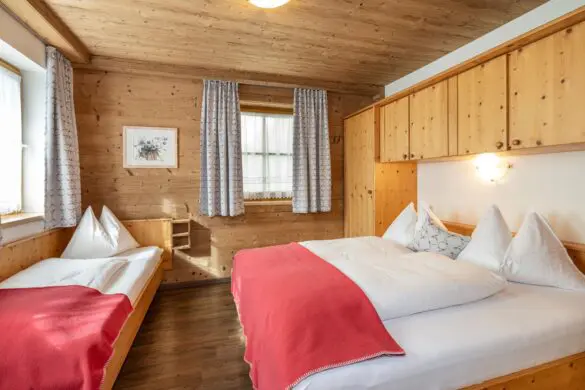 Edelweiß Zimmer Schlafzimmer - Edelweiss, Ferienwohnung in Obertauern