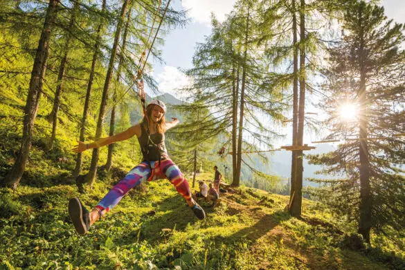 Hochseilgarten - Sommerurlaub in Obertauern Hochseilgarten - Sommerurlaub in Obertauern