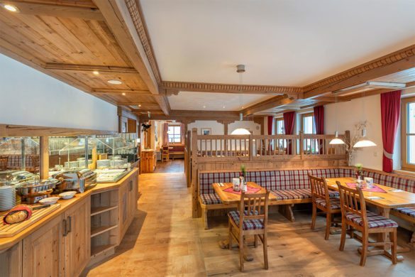 Frühstücksbuffet im Apparthotel Kirchgasser in Obertauern