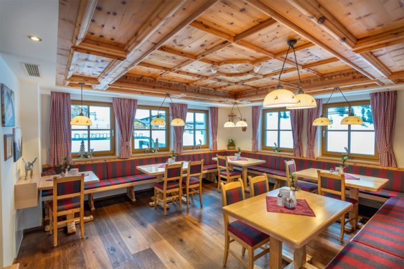 Frühstücksbuffet im Apparthotel Kirchgasser in Obertauern