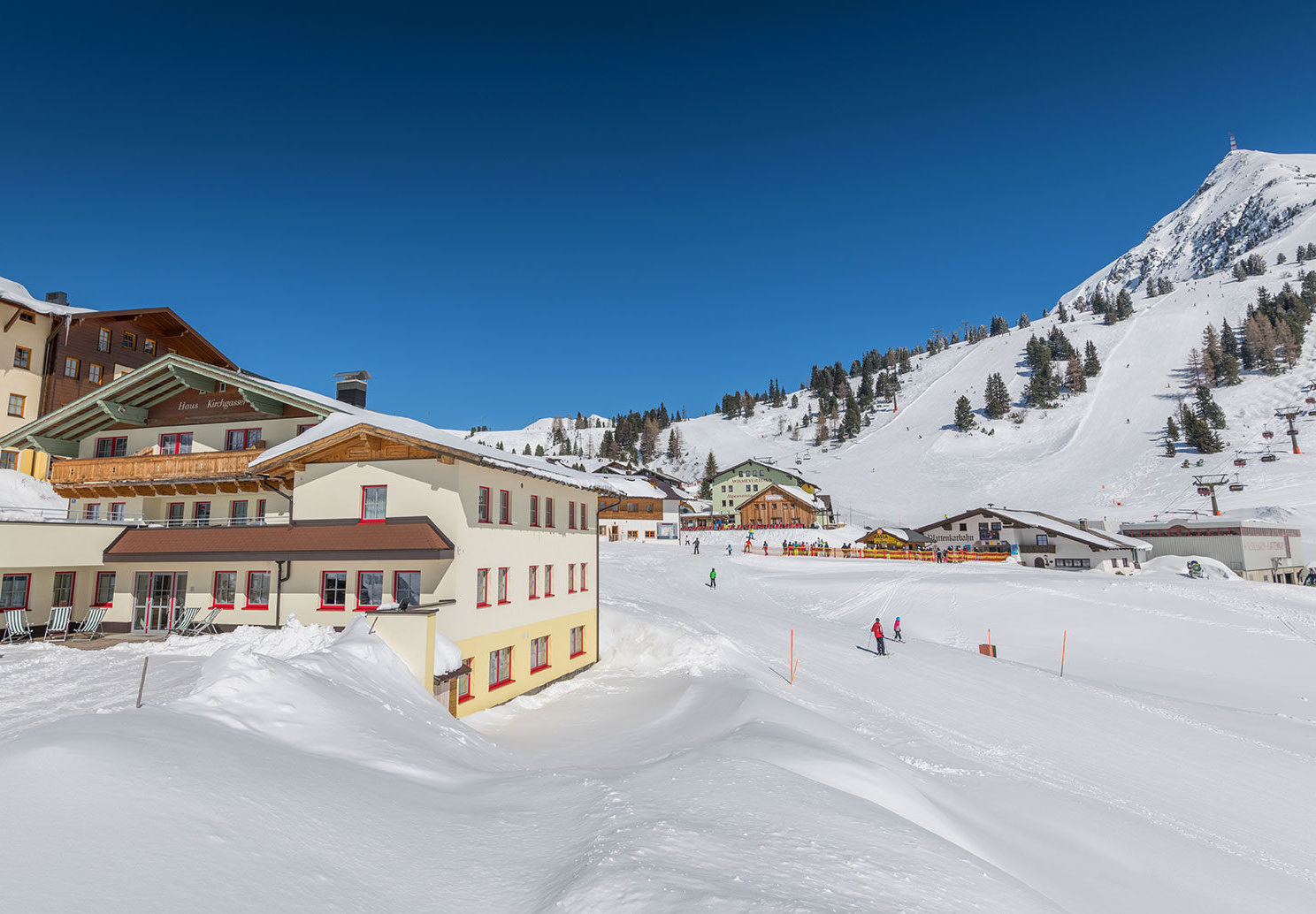 Toplage des Apparthotels Kirchgasser in Obertauern