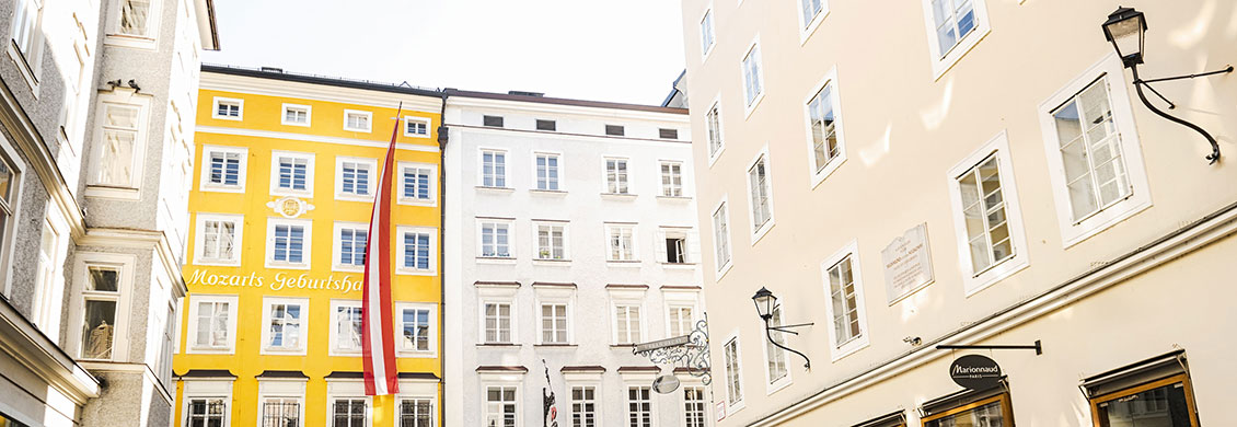 Mozart Geburtshaus - Tagesausflüge im Salzburger Land